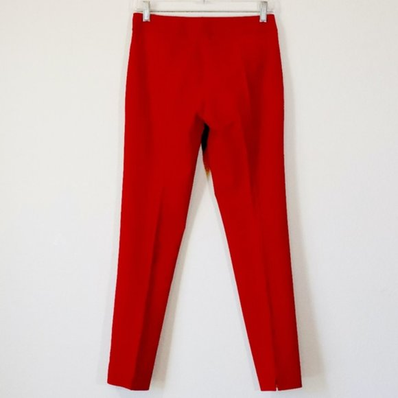 NWOT Elie Tahari red pants size 0 - Picture 5 of 6